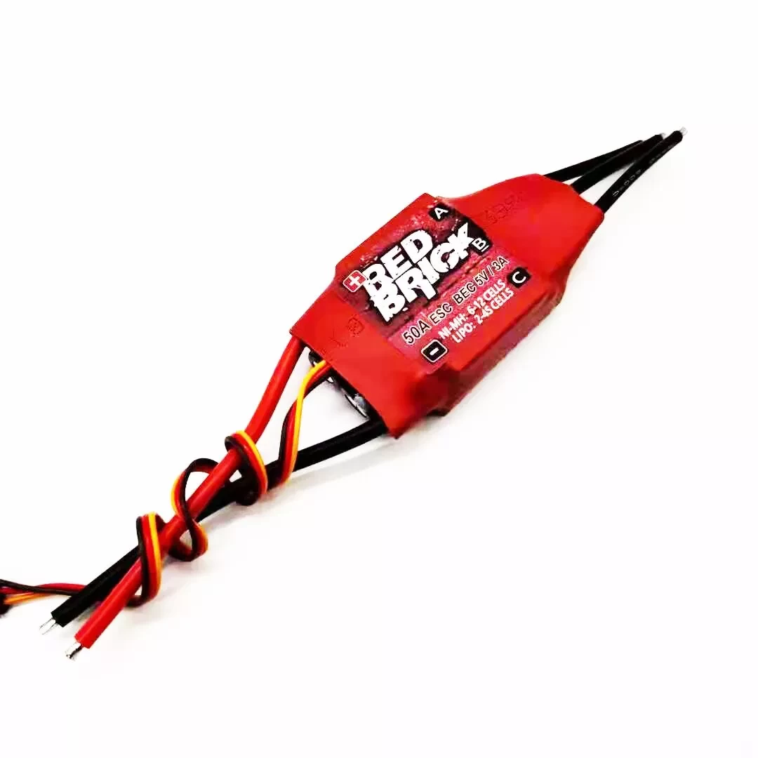 Red Brick 50a/70a/80a/100a/125a/200a Brushless Esc Electronic Speed Controller
