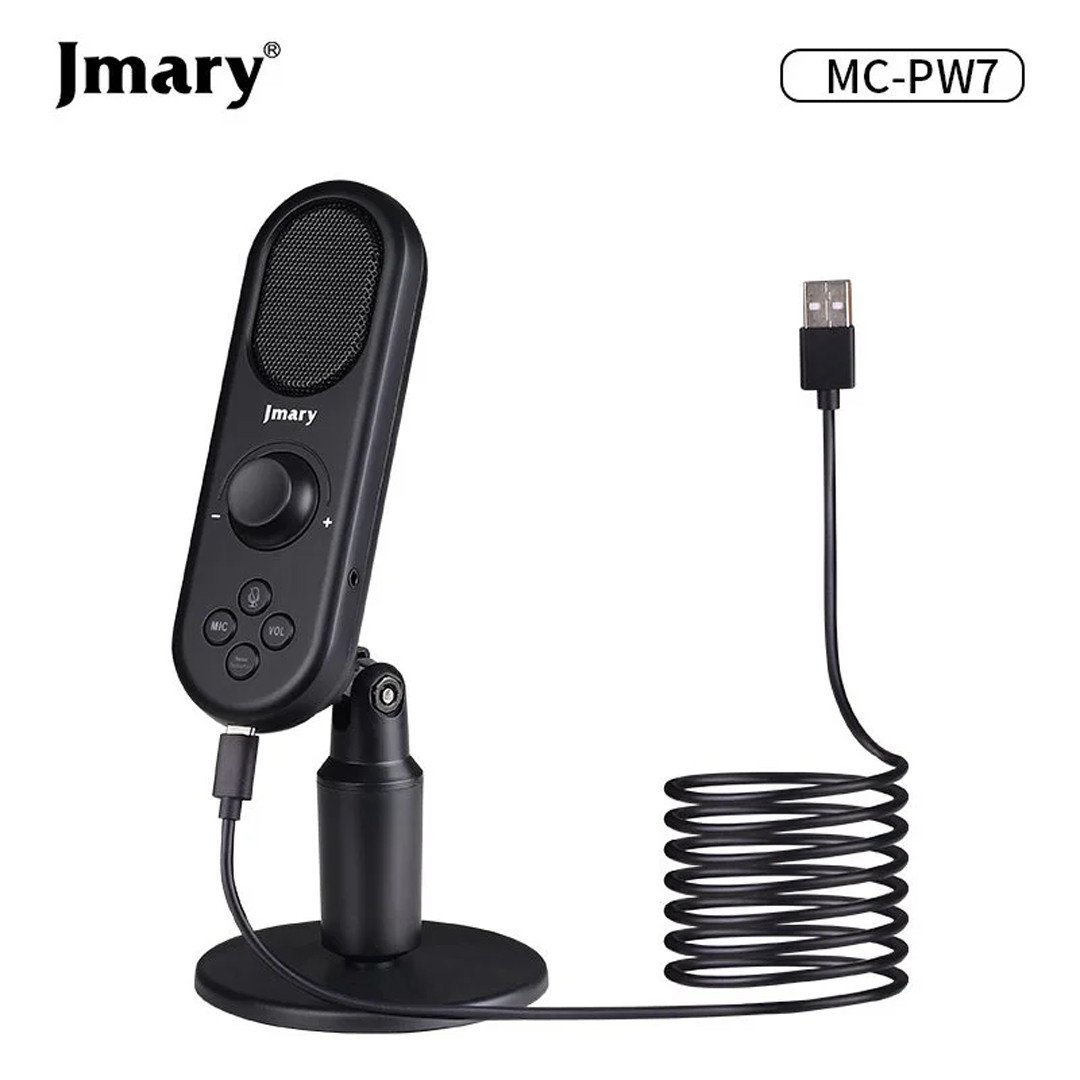 JMARY MC-PW7 PROFESSIONAL USB MICROPHONE WITH NOISE REDUCTION