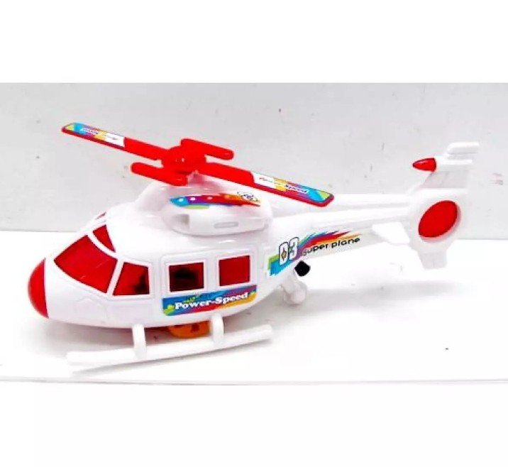 TOY TITANS | HELICOPTER TOY PULL BACK WITH LIGHTS – PULL BACK VEHICLE