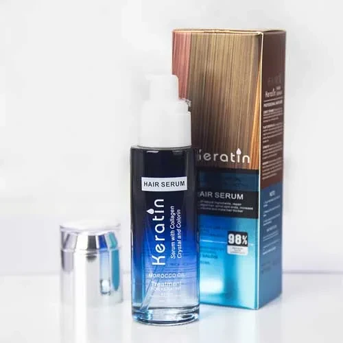 100% Original Keratin Nutrition Moisturizing&Smooth Hair Serum 98% 80ml