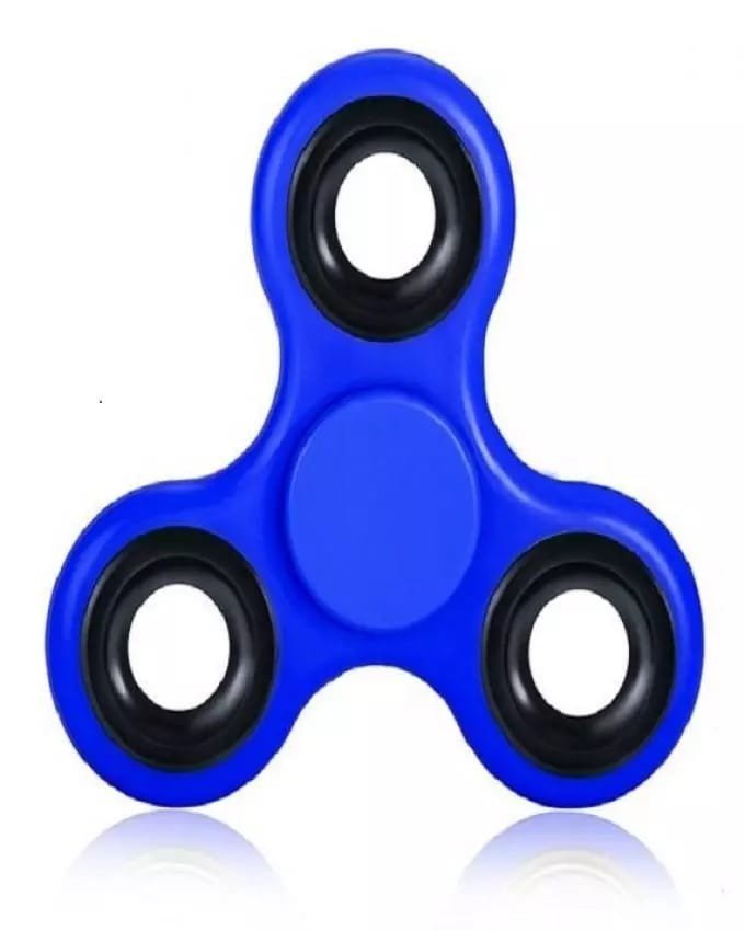 Fidget Spinner Stress Reducer Toy – Blue