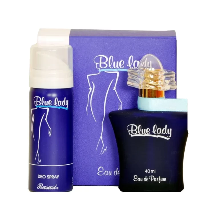 Rasasi Blue Lady EDP Women 40 Ml with Free deo