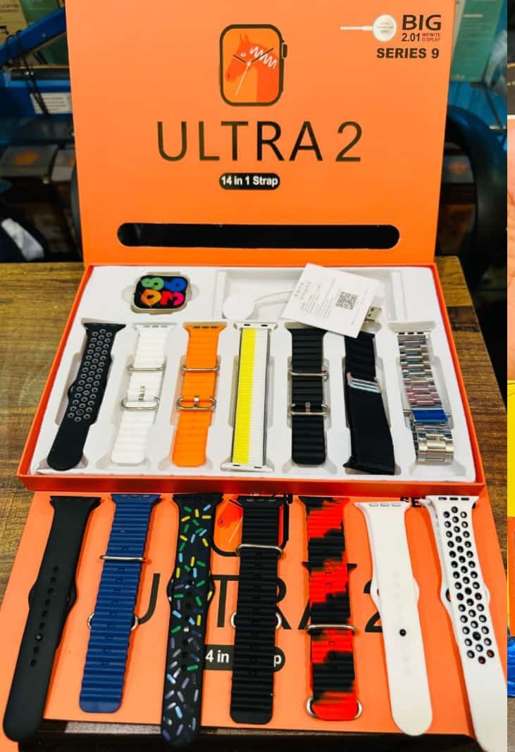 Series 9 Ultra 2 smart watch 14 in 1 strap