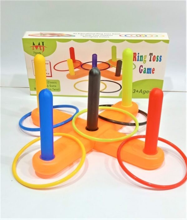 Ring Toss Game Early Learning and Educational Toy for Kids Birthday Gift Early Development Fun Toy Pre-School Baby and