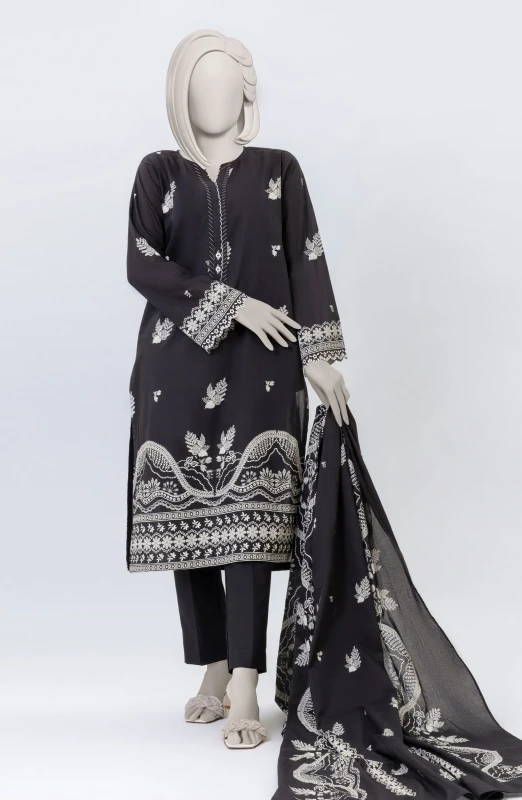 PASTE PRINTED LAWN 3PC UNSTITCHED