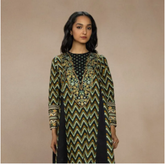 Sapphire Stitched RTW - Embroidered Shirt