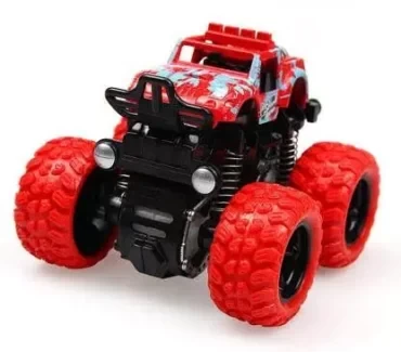Monster Trucks Friction for Kids Big Rubber Tires Mini Rock Crawler N