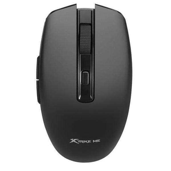 Xtrike Me Gw-224 Bk Wireless Mouse 2.4g Bt 5.2 800-1200-1600dpi Black