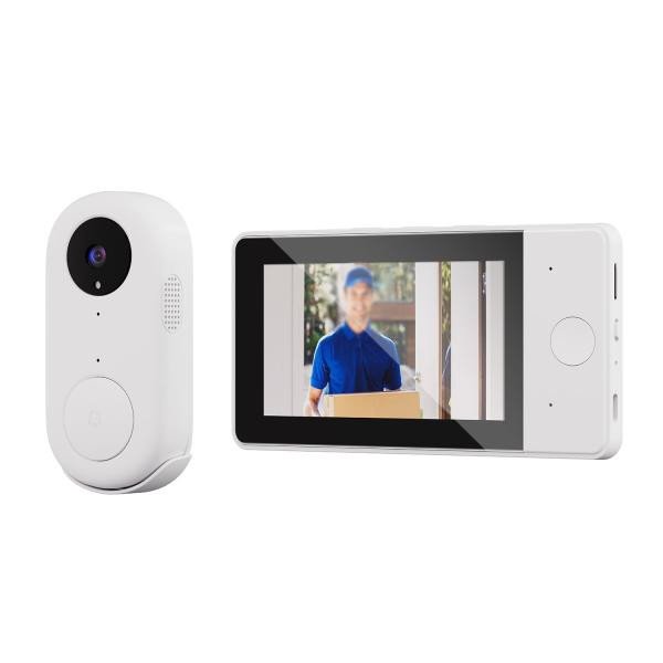 K6 4.3 INCH WIRELESS DIGITAL DOORBELL FRONT DOOR CAMERA WITH TWO-WAY INTERCOM