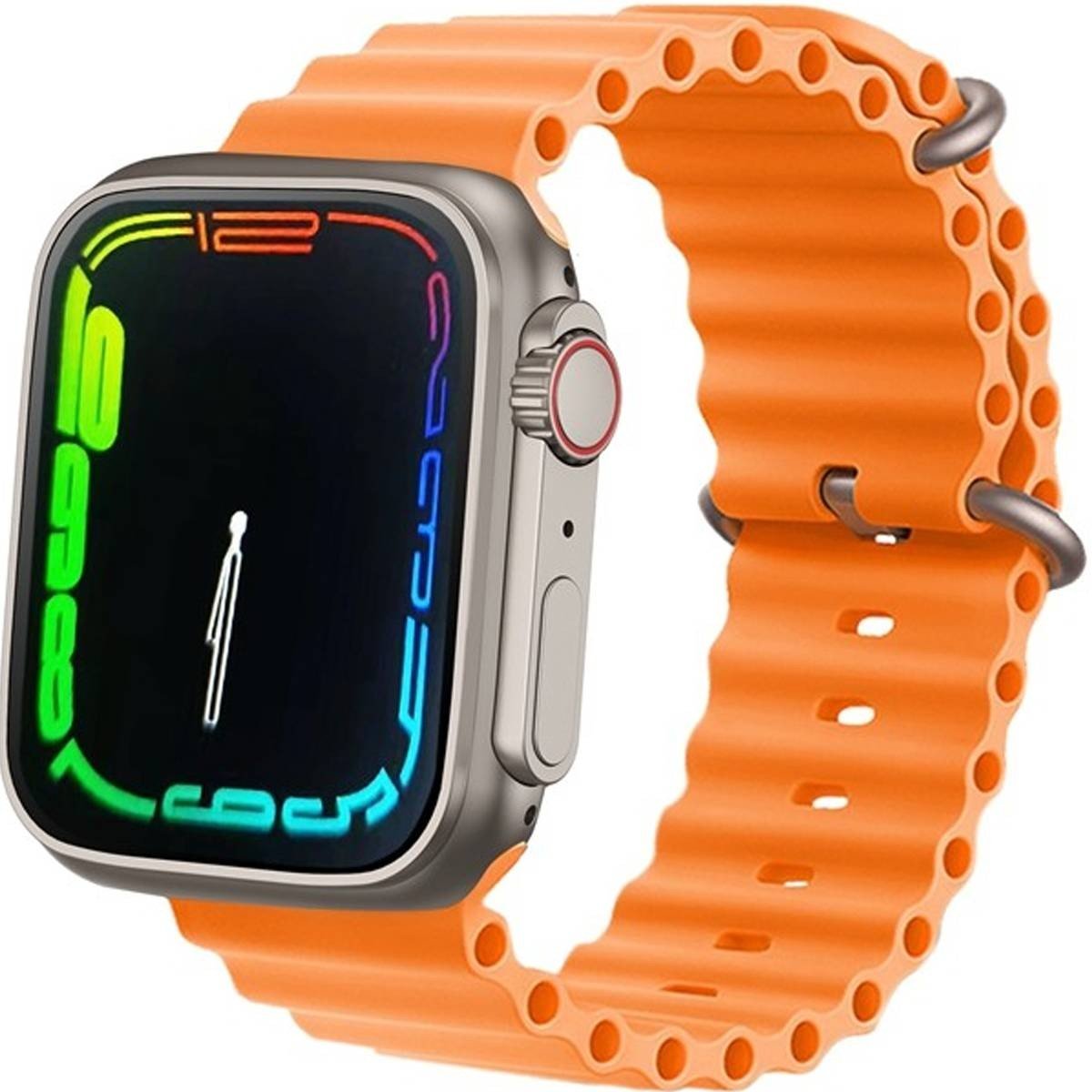 T900 ULTRA 2.02 SMART WATCH 2023 FULL TOUCH SCREEN SERIES 8 RELOJ INTELIGENTE WIRELESS CHARGING ORANGE