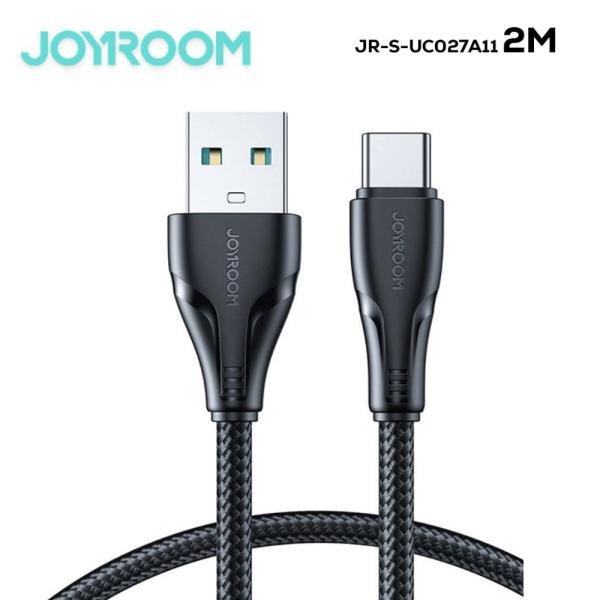 Joyroom S-uc027a11 Surpass Series 3a Usb-a To Type-c Fast Charging Data Cable 2m-black