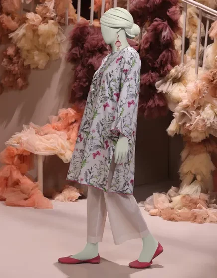 MULTICOLOR CAMBRIC PRINTED UNSTITCHED 1PC