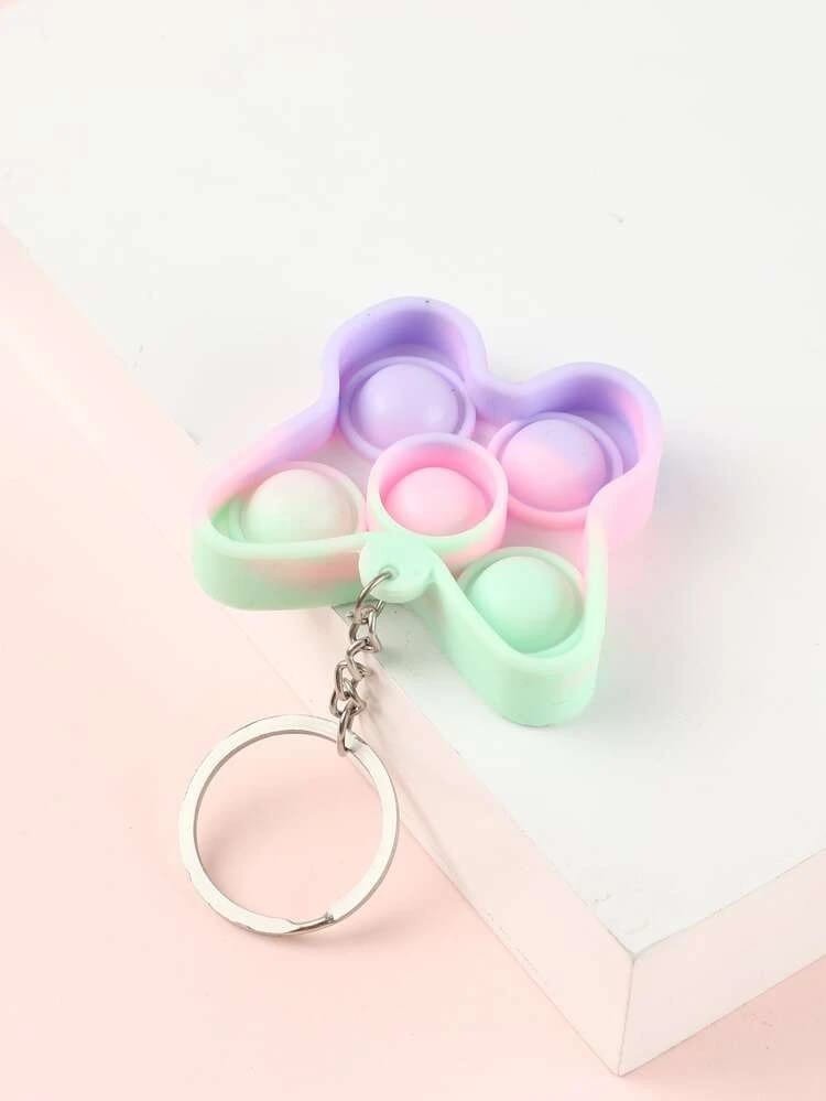 rainbow pop it fidget toys push bubble sensory squishy