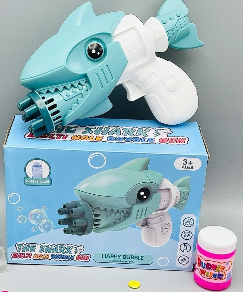 The Multi Hole Characterized Bubble Gun Machine Toy Toys for Kids Outdoor Fun Toy Gift for Kids