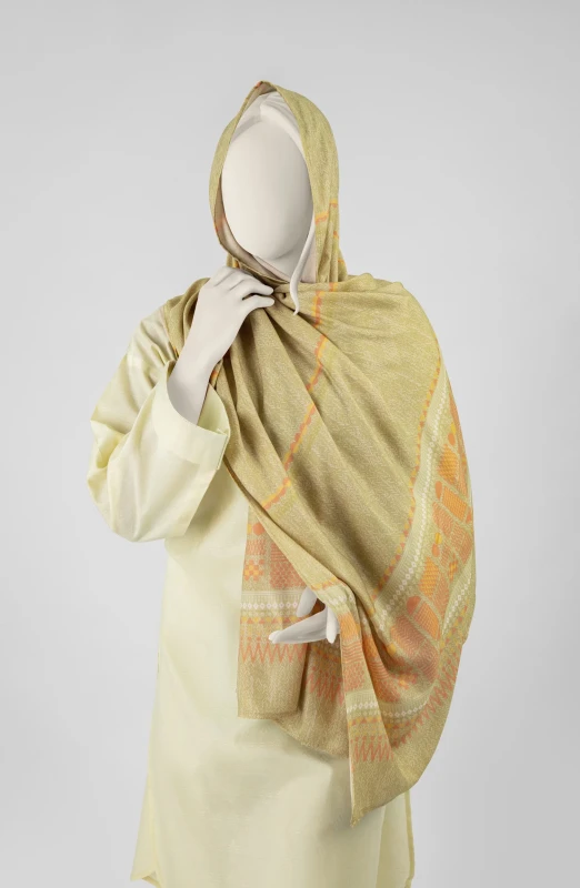 FAWN PRINTED VISCOSE STOLE