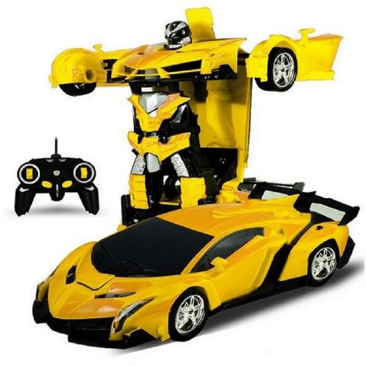 Rc Transformer Car Chargeable Toy Remote Control