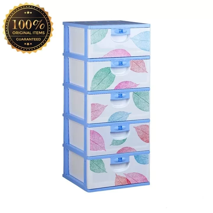 5 Layer Drawers – Printed Cabinet Baby Clothes & Toys Storage
