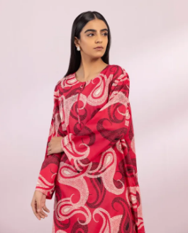 Sapphire Stitched Printed Lawn Shirt for Women