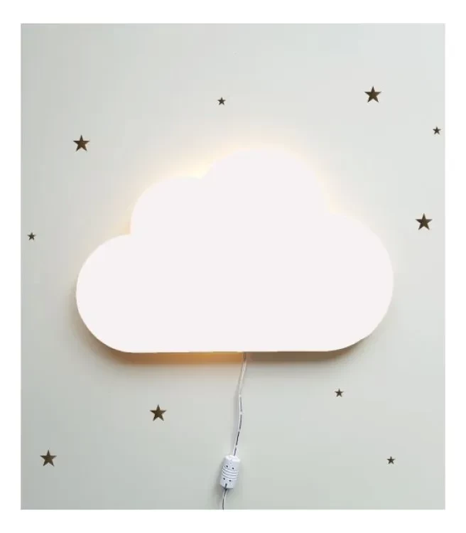 Cloud Shaped Lighting For Kids Rooms 3D Night Lamps