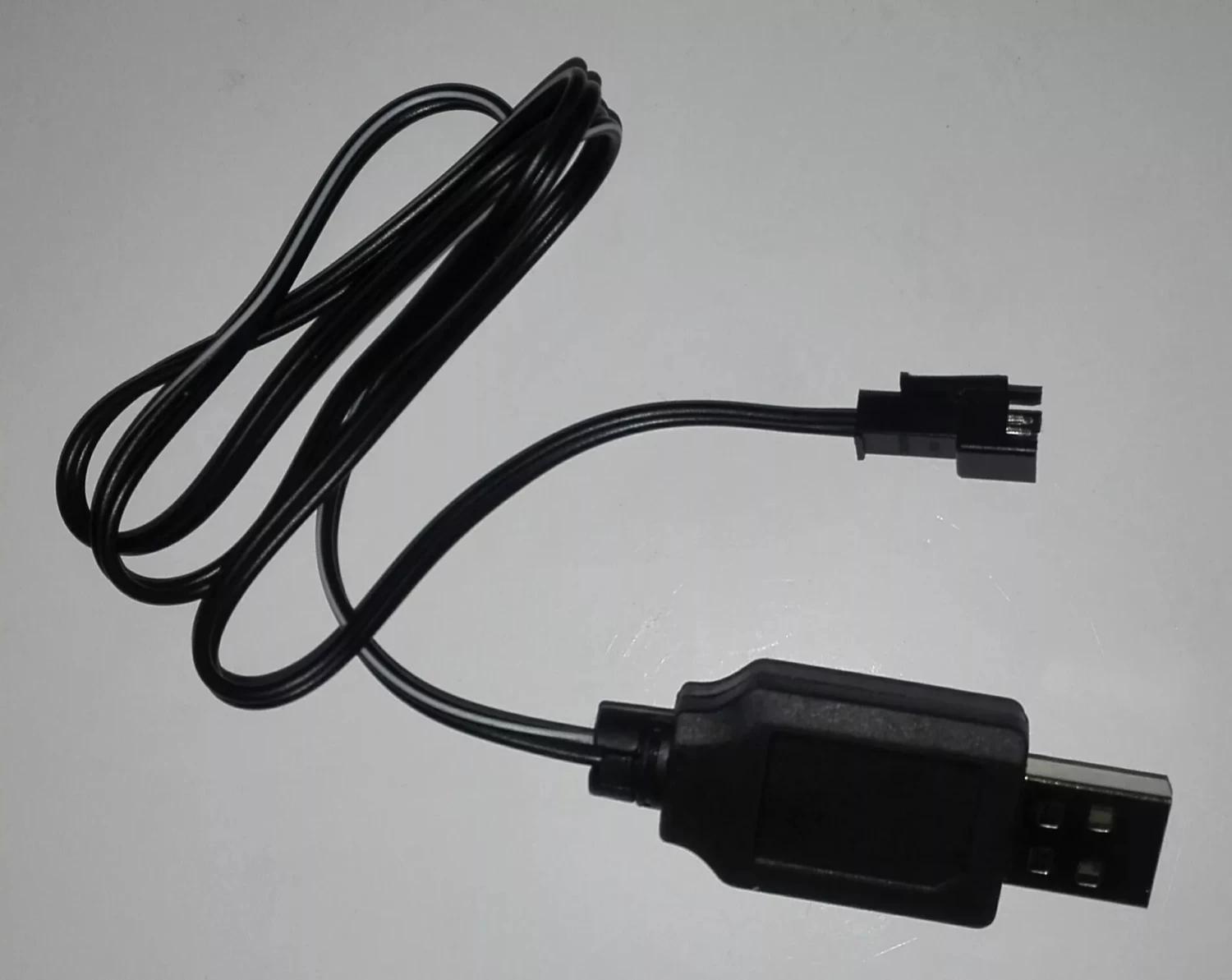 USB Charger for 3.6v Battery Pack with SM Plug NiCD NiMH cells