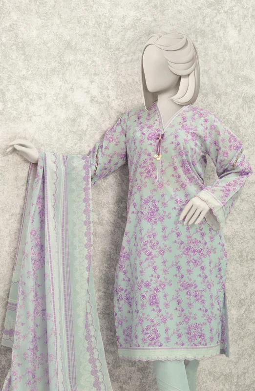 SUMMER'25 PRINTED LAWN 3PCS UNSTITCHED