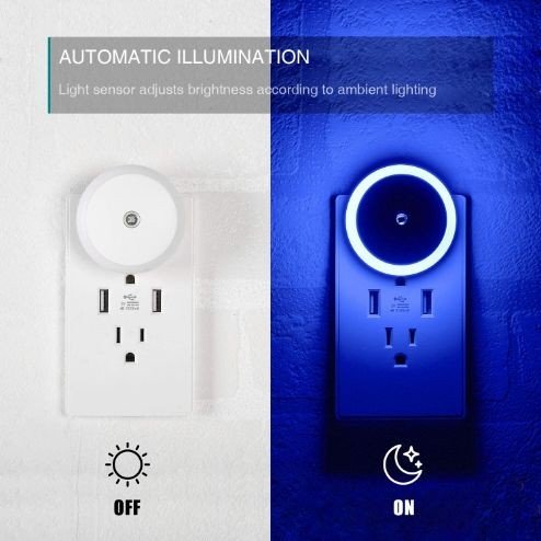 Automatic LED Night Light (Pack of 03 Lights)