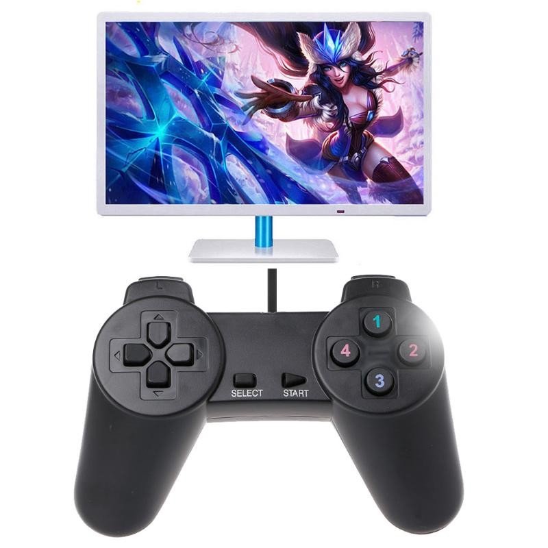 PC USB 2.0 Gamepad Gaming Joystick Game Controller For Laptop Computer