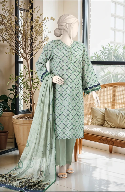 SUMMER'25 PRINTED LAWN 3PCS UNSTITCHED