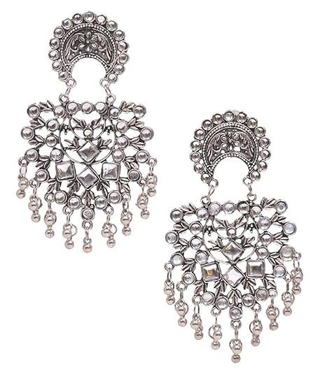 Afghani Chandbali Earrings