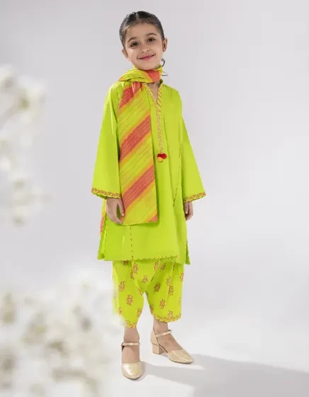 GREEN LAWN DYED 3PC STITCHEDJGK-S-JGP-25-1598 FB/LEHRIYA-1