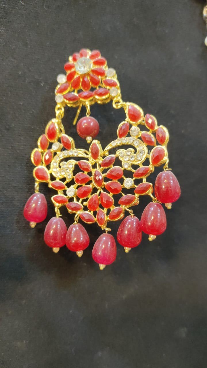 Kundan earrings