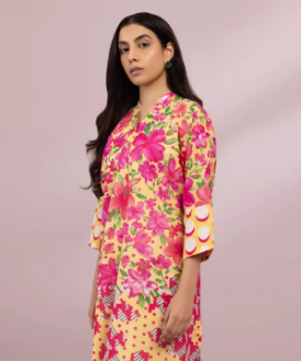 Sapphire Stitched Printed Lawn Shirt for Women