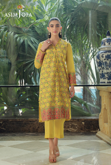 Asim Jofa Stitched Printed Cambric 1 Piece Shirt For Women and Girls , code: AJTC-02-S