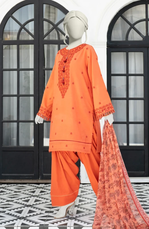 FESTIVE'25 EMBROIDERED 3PCS UNSTITCHED