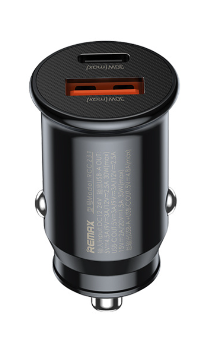 REMAX RCC239 Car Charger 12W 2.4A Fast Charging