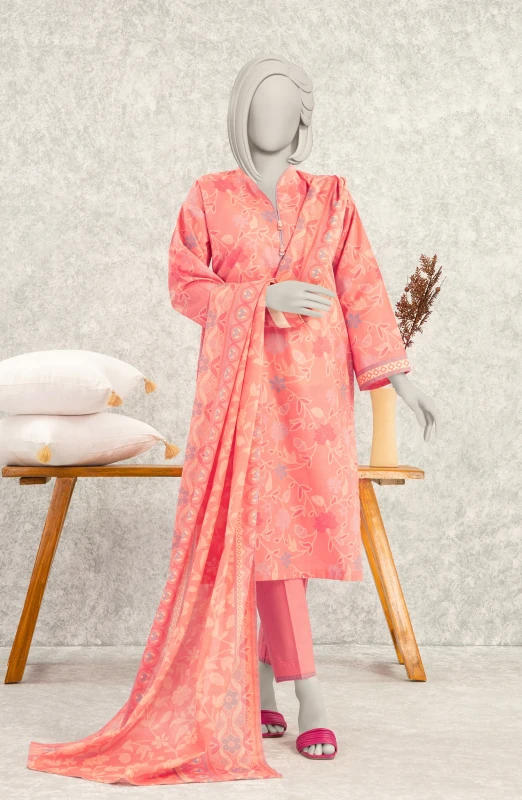 SUMMER'25 PRINTED LAWN 3PCS UNSTITCHED