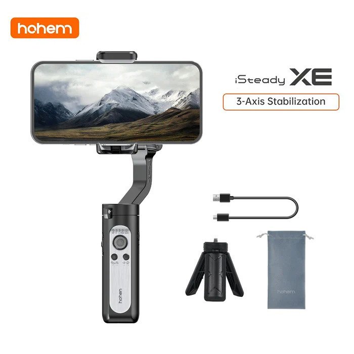 STEADY XE 3 AXIS HANDHELD GIMBAL STABILIZER FOR SMARTPHONES-BLACK