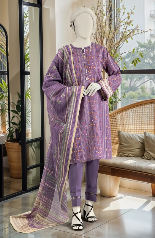 SUMMER'25 PRINTED LAWN 3PCS UNSTITCHED