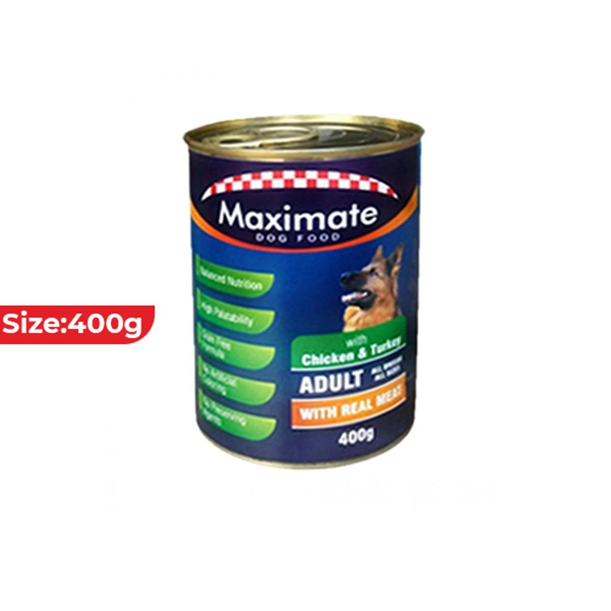 Maximate Chicken & Turkey Flavor