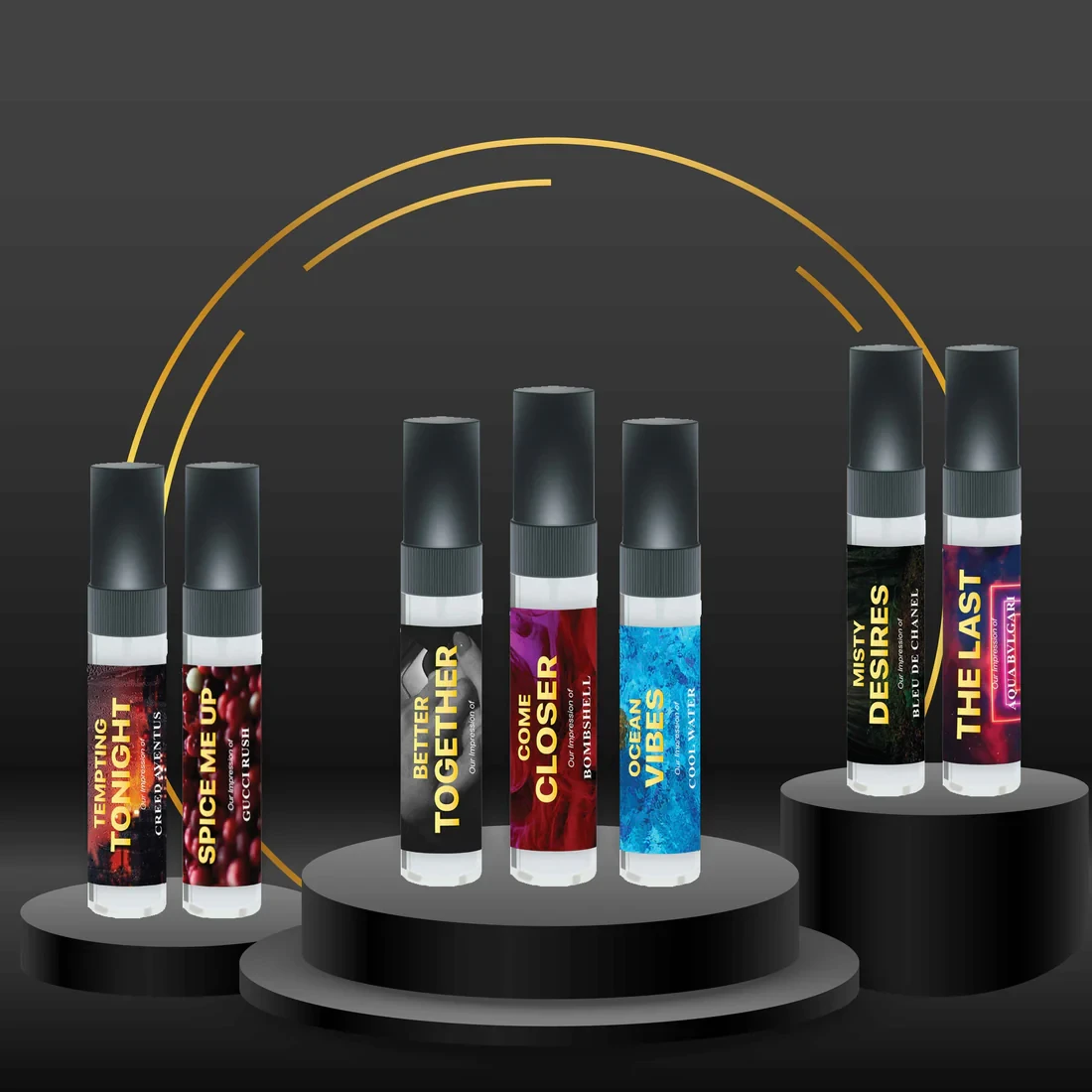 Buy Our Top 20 5ML Testers.unisex