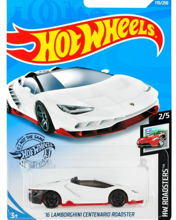 Hot Wheels Lamborghini Centenario Roadster Metal Die Cast Toy Car