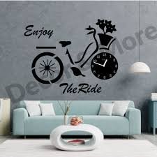 Premium Home Wall Clock with Rope Light (Big Cycle)