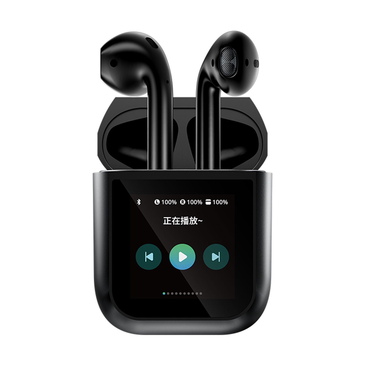 A14 PRO ANC BT 5.4V JERRY CHIPSET WIRELESS TOUCH DISPLAY AIRPODS BLACK