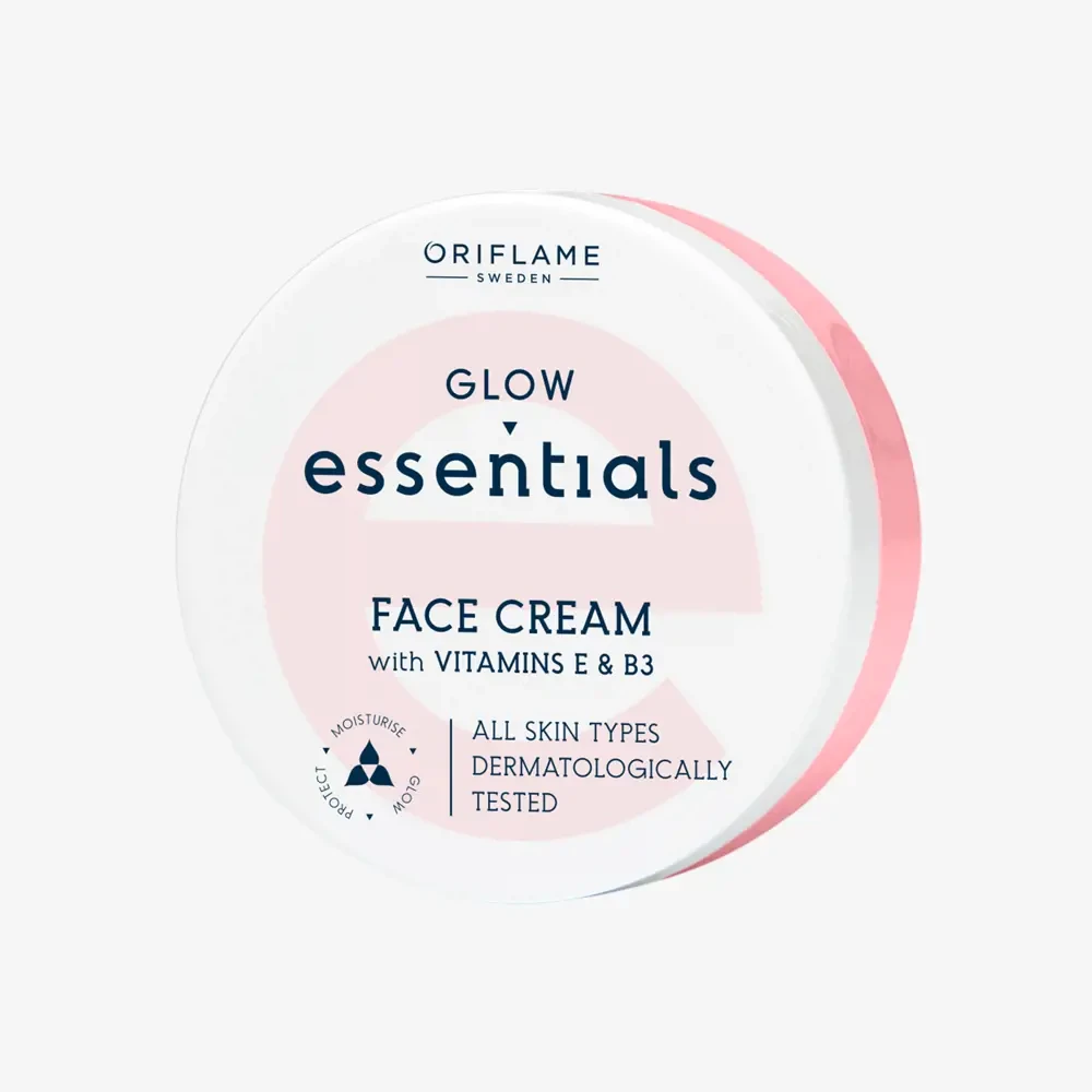 Glow Essentials Face Cream with Vitamins E & B3