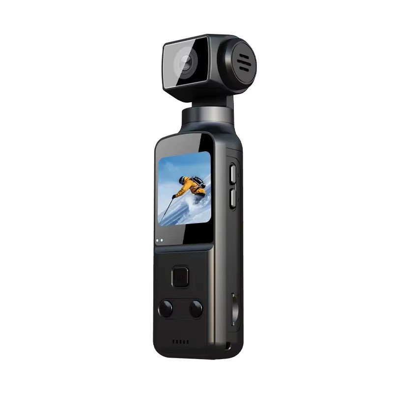K1 POCKET 5K HD WIFI HANDHELD 270° ROTATABLE SPORTS & VLOGGING ACTION CAMERA