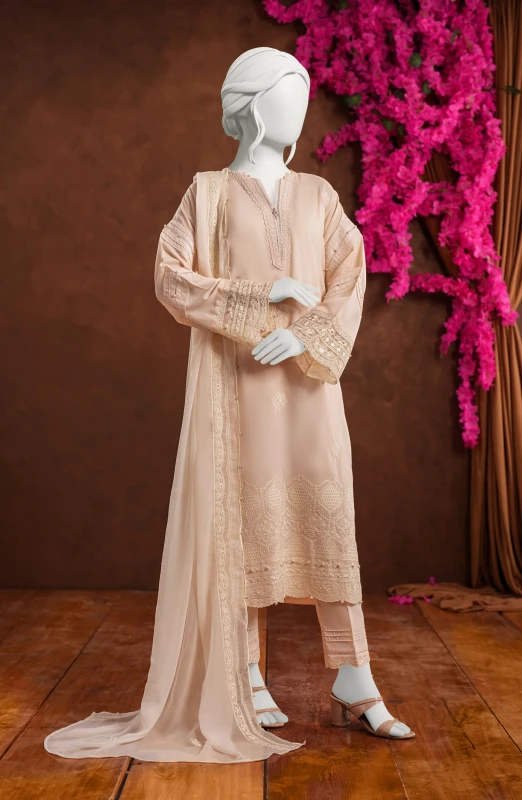 NEW..EMBROIDERED 3PCS UNSTITCHED