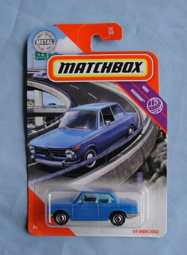 Matchbox 69 BMW 2002 – 1/64 Scale Diecast