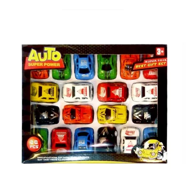 Pull Back Mini Car Set Toy For Kids and Boys Pullback Cars Toys Pack of 6 Pcs