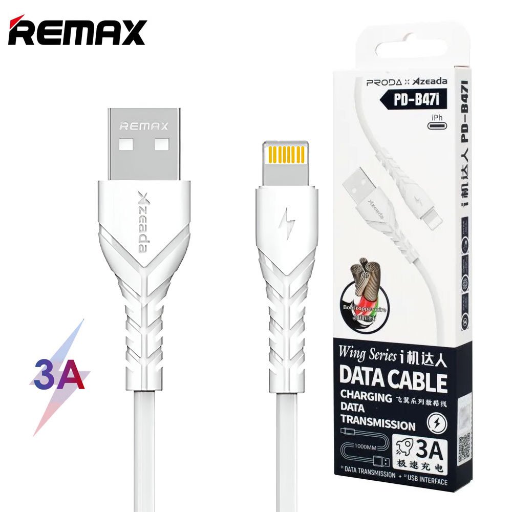 Remax Proda B47i USB A To Iphone Cable