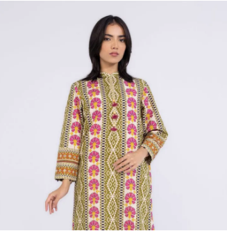 Sapphire Ready to Wear Stitched - Printed Shirt